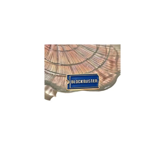 BLOCKBUSTER Video Enamel Lapel Backpack Pin NEW - Picture 3 of 4